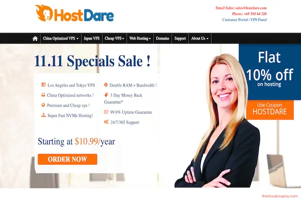 HostDare-Double-Eleven-11-11