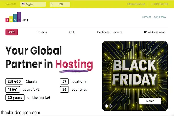 Justhost-Black-Friday-2025-Explosive-Sale-Up-to-60-OFF