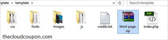 zip-archive-html-page